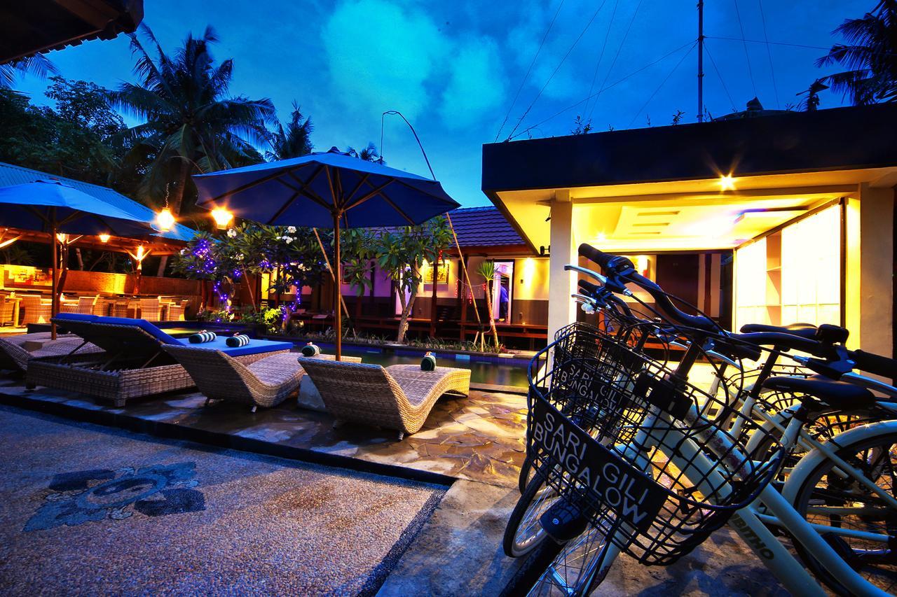 Sari Gili Bungalow Gili Air Zewnętrze zdjęcie