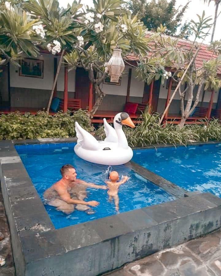 Sari Gili Bungalow Gili Air Zewnętrze zdjęcie